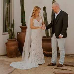 Floor Length Wedding Veil